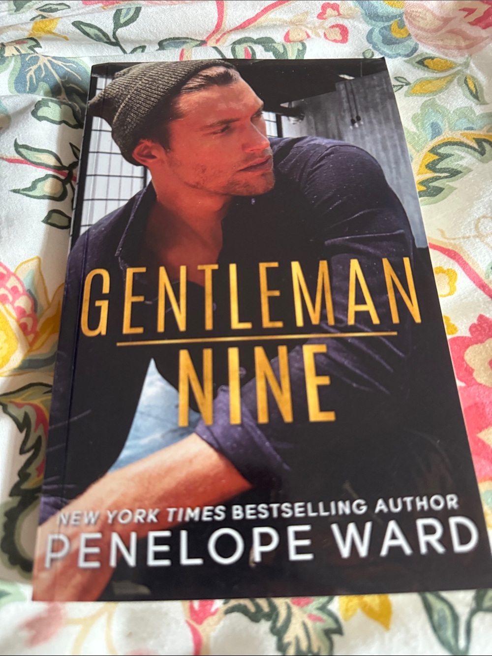 Gentleman Nine by Penelope Ward - Black & Gold Paperback